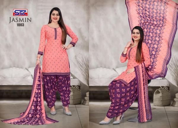 Ssc Jasmine Vol-25 Indo Cotton Designer Dress Material